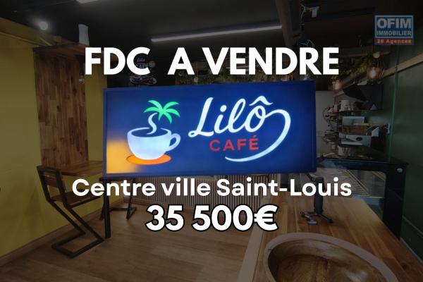 A VENDRE - SNACK CAFE L&Icirc;LO CAFE situ&eacute; centre ville de Saint-Louis | 35 500&euro;