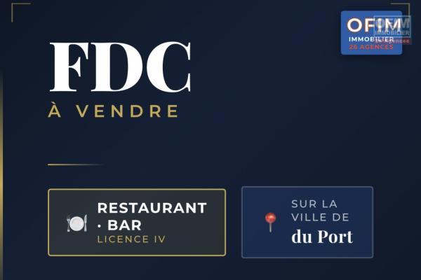 A Vendre -Fonds de Commerce Bar Licence IV/ Restaurant de 160m2