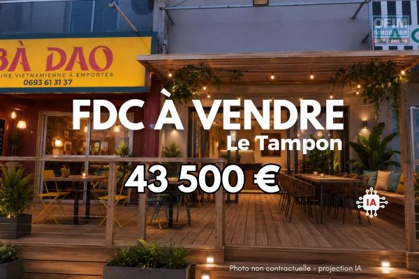 A vendre Fonds de commerce Restaurant BA DAO au Tampon | 43500€