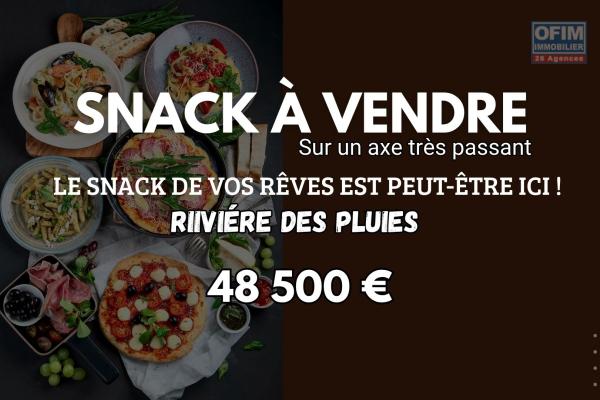 À VENDRE – Snack clé en main sur un axe très passant à Rivière saint-Louis – 48 500 €