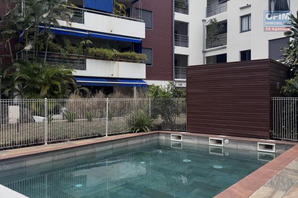 &Agrave; louer Joly, appartement de type F2 en meubl&eacute; sur la r&eacute;sidence clos des Z&rsquo;evis &agrave; Saint-Denis