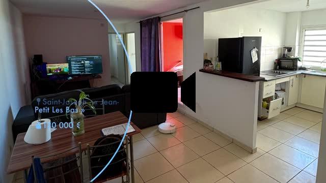 A vendre appartement de type T2 avec jardin privatif et terrasse