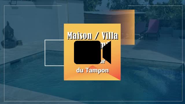 À vendre : Superbe villa T7 de 325 m² entièrement rénovée au cœur du Tampon. Idéal location saisonnière