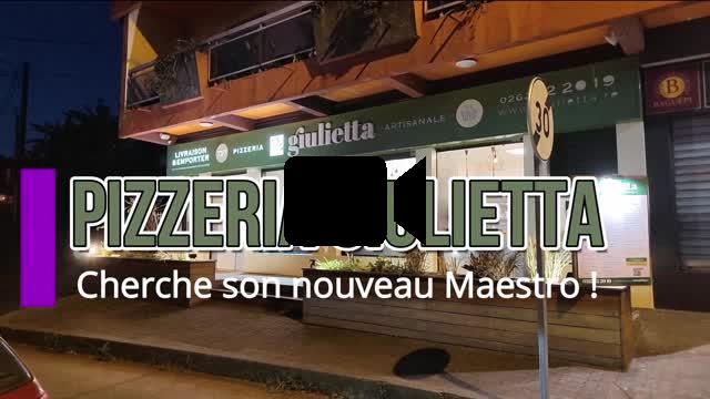 A vendre - Fonds de commerce Giulietta Pizzeria : Pizzas, Pasta, Salades, Desserts à emporter ou sur place – Saint-Pierre