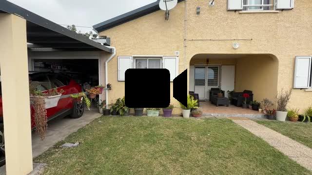 Jolie maison F5 en R+1 avec garage fermé et car port, implantée sur 484 m2 de terrain plat, sans travaux.