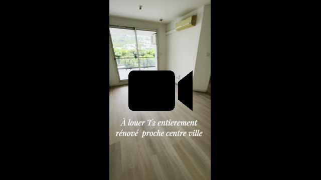A louer Beau T2 ( refait entièrement) rue des manguiers proche centre ville
