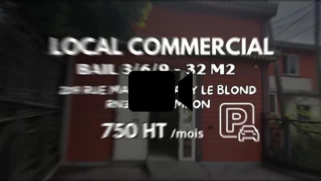&Agrave; LOUER &ndash; Local Commercial de 32 m2 RN3 au Tampon  | 750&euro; HT/mois