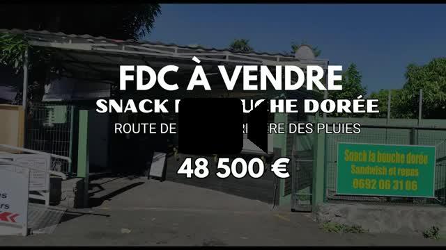 A Vendre Snack La Bouche Dor&eacute;e &agrave; 48 500&euro; &ndash; Une opportunit&eacute; gourmande sur la route de Cilaos | Saint-Louis La Rivi&egrave;re