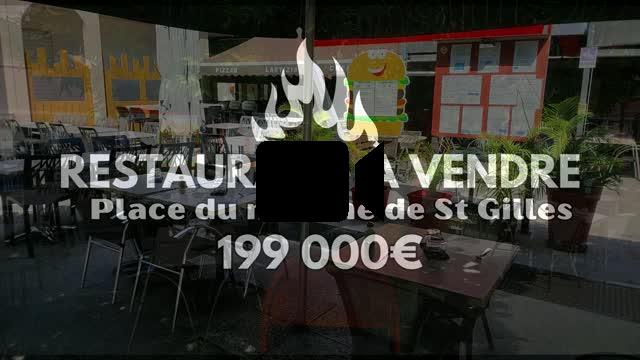 A VENDRE | Restaurant avec Terrasse, Place du March&eacute; &agrave; Saint les Bains &agrave; 199 000&euro;