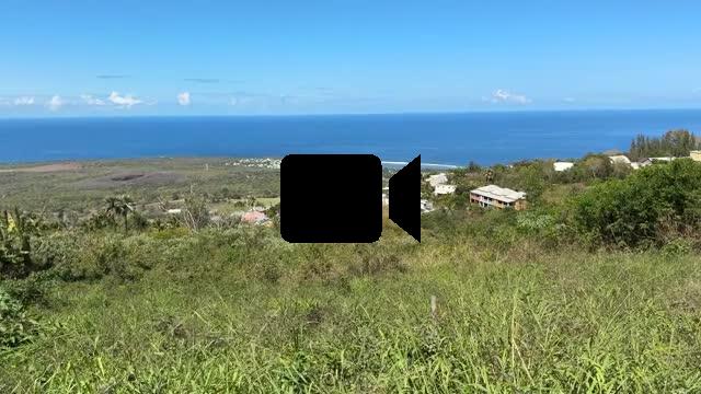Joli terrain de 505 m² arpenté uniquement pour un projet touristique/loisir avec pleine vue mer à 250 m d'altitude